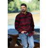 image:imageLegendary Whitetails Mens Long Sleeve Button Down 100 Cotton Flannel ShirtCabin Fever Red Plaid