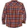 image:imageLegendary Whitetails Mens Long Sleeve Button Down 100 Cotton Flannel ShirtCobalt Blaze Plaid