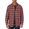 image:imageLegendary Whitetails Mens Long Sleeve Button Down 100 Cotton Flannel ShirtCobalt Blaze Plaid