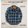 image:imageLegendary Whitetails Mens Long Sleeve Button Down 100 Cotton Flannel ShirtCobalt Plaid