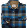 image:imageLegendary Whitetails Mens Long Sleeve Button Down 100 Cotton Flannel ShirtCobalt Plaid