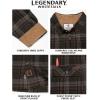 image:imageLegendary Whitetails Mens Long Sleeve Button Down 100 Cotton Flannel ShirtForest Plaid
