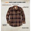image:imageLegendary Whitetails Mens Long Sleeve Button Down 100 Cotton Flannel ShirtFrontier Plaid