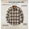 image:imageLegendary Whitetails Mens Long Sleeve Button Down 100 Cotton Flannel ShirtHorned Buck Plaid