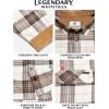 image:imageLegendary Whitetails Mens Long Sleeve Button Down 100 Cotton Flannel ShirtHorned Buck Plaid