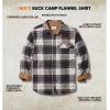 image:imageLegendary Whitetails Mens Long Sleeve Button Down 100 Cotton Flannel ShirtHuntsman Charcoal Plaid