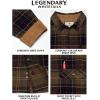 image:imageLegendary Whitetails Mens Long Sleeve Button Down 100 Cotton Flannel ShirtHuntsman Plaid