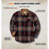 image:imageLegendary Whitetails Mens Long Sleeve Button Down 100 Cotton Flannel ShirtLocomotive Plaid