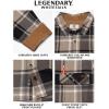 image:imageLegendary Whitetails Mens Long Sleeve Button Down 100 Cotton Flannel ShirtLone Mountain Plaid