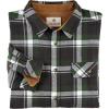 image:imageLegendary Whitetails Mens Long Sleeve Button Down 100 Cotton Flannel ShirtMountain Charcoal Plaid