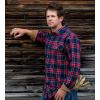 image:imageLegendary Whitetails Mens Long Sleeve Button Down 100 Cotton Flannel ShirtPike Place Plaid