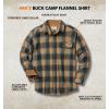 image:imageLegendary Whitetails Mens Long Sleeve Button Down 100 Cotton Flannel ShirtSky Plaid