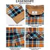image:imageLegendary Whitetails Mens Long Sleeve Button Down 100 Cotton Flannel ShirtSunrise Hunt