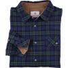 image:imageLegendary Whitetails Mens Long Sleeve Button Down 100 Cotton Flannel ShirtTartan Forest Plaid