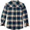 image:imageLegendary Whitetails Mens Long Sleeve Button Down 100 Cotton Flannel ShirtTeal Glow Plaid