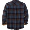 image:imageLegendary Whitetails Mens Long Sleeve Button Down Relaxed Fit Flannel ShirtActive Cobalt Carbon Plaid