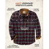image:imageLegendary Whitetails Mens Long Sleeve Button Down Relaxed Fit Flannel ShirtBanner Crimson Plaid