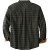 image:imageLegendary Whitetails Mens Long Sleeve Button Down Relaxed Fit Flannel ShirtCool Army Melange
