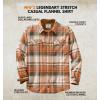 image:imageLegendary Whitetails Mens Long Sleeve Button Down Relaxed Fit Flannel ShirtDark Horizon Plaid