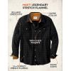 image:imageLegendary Whitetails Mens Long Sleeve Button Down Relaxed Fit Flannel ShirtGreat Timberwolf Melange