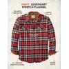 image:imageLegendary Whitetails Mens Long Sleeve Button Down Relaxed Fit Flannel ShirtJazzy Barn Side Plaid