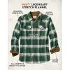 image:imageLegendary Whitetails Mens Long Sleeve Button Down Relaxed Fit Flannel ShirtSage Wintergreen Plaid