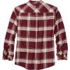 image:imageLegendary Whitetails Mens Long Sleeve Button Down Relaxed Fit Flannel ShirtTall Garnet Plaid