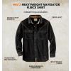 image:imageLegendary Whitetails Mens Long Sleeve Fleece Button Up Heavyweight ShirtBlack