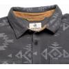 image:imageLegendary Whitetails Mens Long Sleeve Fleece Button Up Heavyweight ShirtCharcoal Embossed