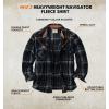 image:imageLegendary Whitetails Mens Long Sleeve Fleece Button Up Heavyweight ShirtDark Sky Plaid