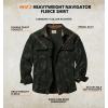 image:imageLegendary Whitetails Mens Long Sleeve Fleece Button Up Heavyweight ShirtForest Embossed