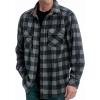 image:imageLegendary Whitetails Mens Long Sleeve Fleece Button Up Heavyweight ShirtGraphite Plaid