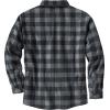 image:imageLegendary Whitetails Mens Long Sleeve Fleece Button Up Heavyweight ShirtGraphite Plaid