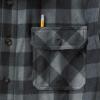 image:imageLegendary Whitetails Mens Long Sleeve Fleece Button Up Heavyweight ShirtGraphite Plaid