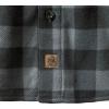 image:imageLegendary Whitetails Mens Long Sleeve Fleece Button Up Heavyweight ShirtGraphite Plaid