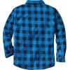 image:imageLegendary Whitetails Mens Long Sleeve Fleece Button Up Heavyweight ShirtLiberty Buffalo Plaid Blue