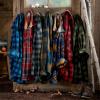 image:imageLegendary Whitetails Mens Long Sleeve Fleece Button Up Heavyweight ShirtLiberty Buffalo Plaid Blue
