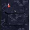 image:imageLegendary Whitetails Mens Long Sleeve Fleece Button Up Heavyweight ShirtNavy Embossed