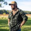 image:imageLegendary Whitetails Mens Long Sleeve Fleece Button Up Heavyweight ShirtNight Forest Plaid Green