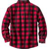 image:imageLegendary Whitetails Mens Long Sleeve Fleece Button Up Heavyweight ShirtShotgun Shell Red Plaid