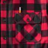 image:imageLegendary Whitetails Mens Long Sleeve Fleece Button Up Heavyweight ShirtShotgun Shell Red Plaid