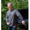 image:imageLegendary Whitetails Mens Long Sleeve TShirt Preshrunk 100 Heavyweight Cotton Graphic TeeCharcoal Heather