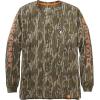 image:imageLegendary Whitetails Mens Long Sleeve TShirt Preshrunk 100 Heavyweight Cotton Graphic TeeMossy Oak Bottomland