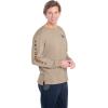 image:imageLegendary Whitetails Mens Long Sleeve TShirt Preshrunk 100 Heavyweight Cotton Graphic TeeTaupe