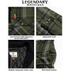 image:imageLegendary Whitetails Mens Plaid Flannel Shirt Jacket Quilted with Hood Polyfill Insulated ShacketArmy Green Plaid