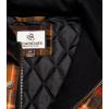 image:imageLegendary Whitetails Mens Plaid Flannel Shirt Jacket Quilted with Hood Polyfill Insulated ShacketDeer Shed Plaid