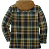 image:imageLegendary Whitetails Mens Plaid Flannel Shirt Jacket Quilted with Hood Polyfill Insulated ShacketField Tract Plaid