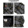 image:imageLegendary Whitetails Mens Plaid Flannel Shirt Jacket Quilted with Hood Polyfill Insulated ShacketHawkeye Plaid