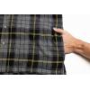 image:imageLegendary Whitetails Mens Plaid Flannel Shirt Jacket Quilted with Hood Polyfill Insulated ShacketHawkeye Plaid
