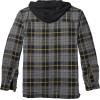 image:imageLegendary Whitetails Mens Plaid Flannel Shirt Jacket Quilted with Hood Polyfill Insulated ShacketHawkeye Plaid